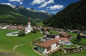 Blick auf Luttach im Sommer